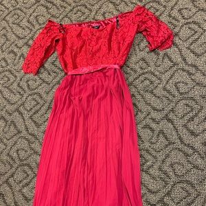 Red dress